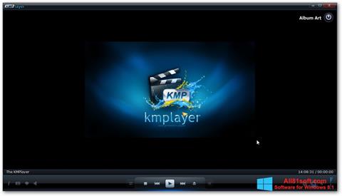 لقطة شاشة KMPlayer لنظام التشغيل Windows 8.1