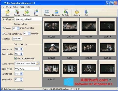 لقطة شاشة SnapShot لنظام التشغيل Windows 8.1