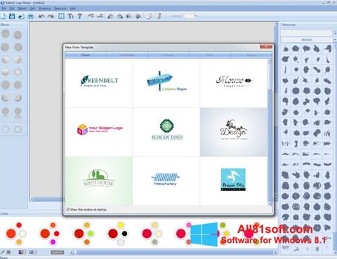 لقطة شاشة Sothink Logo Maker لنظام التشغيل Windows 8.1