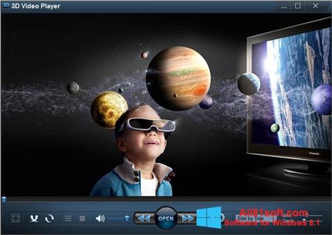 لقطة شاشة 3D Video Player لنظام التشغيل Windows 8.1
