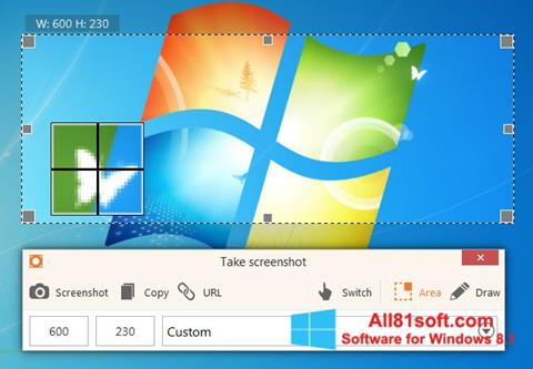 لقطة شاشة ScreenShot لنظام التشغيل Windows 8.1