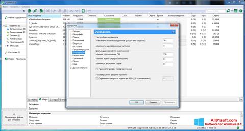 لقطة شاشة uTorrent لنظام التشغيل Windows 8.1