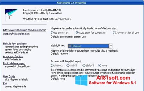 لقطة شاشة Kleptomania لنظام التشغيل Windows 8.1