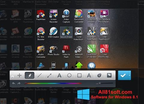 لقطة شاشة Joxi لنظام التشغيل Windows 8.1