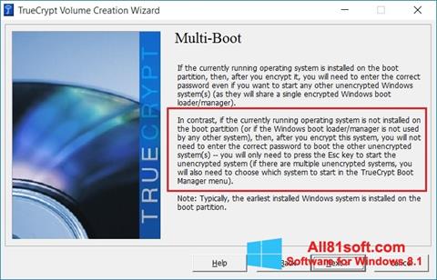 لقطة شاشة MultiBoot لنظام التشغيل Windows 8.1