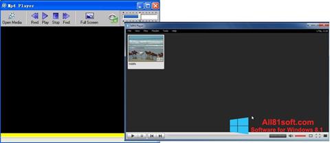 لقطة شاشة MP4 Player لنظام التشغيل Windows 8.1