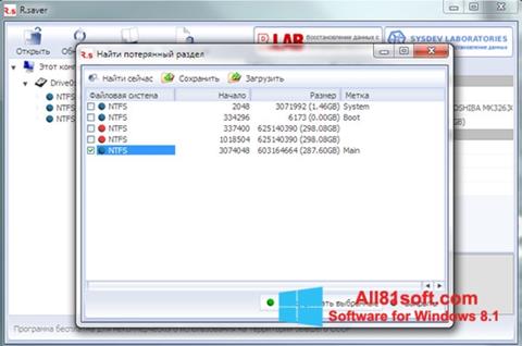 لقطة شاشة R.saver لنظام التشغيل Windows 8.1