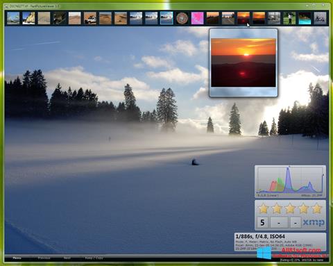 لقطة شاشة FastPictureViewer لنظام التشغيل Windows 8.1