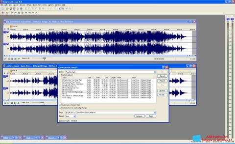 لقطة شاشة Sound Forge لنظام التشغيل Windows 8.1